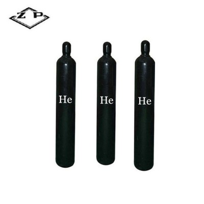 40l 150bar high pressure helium cylinder made of high quality steel for repeatedly keeping permanent gas