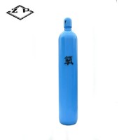 25L 15MPa high pressure seamless steel oxygen cylinder